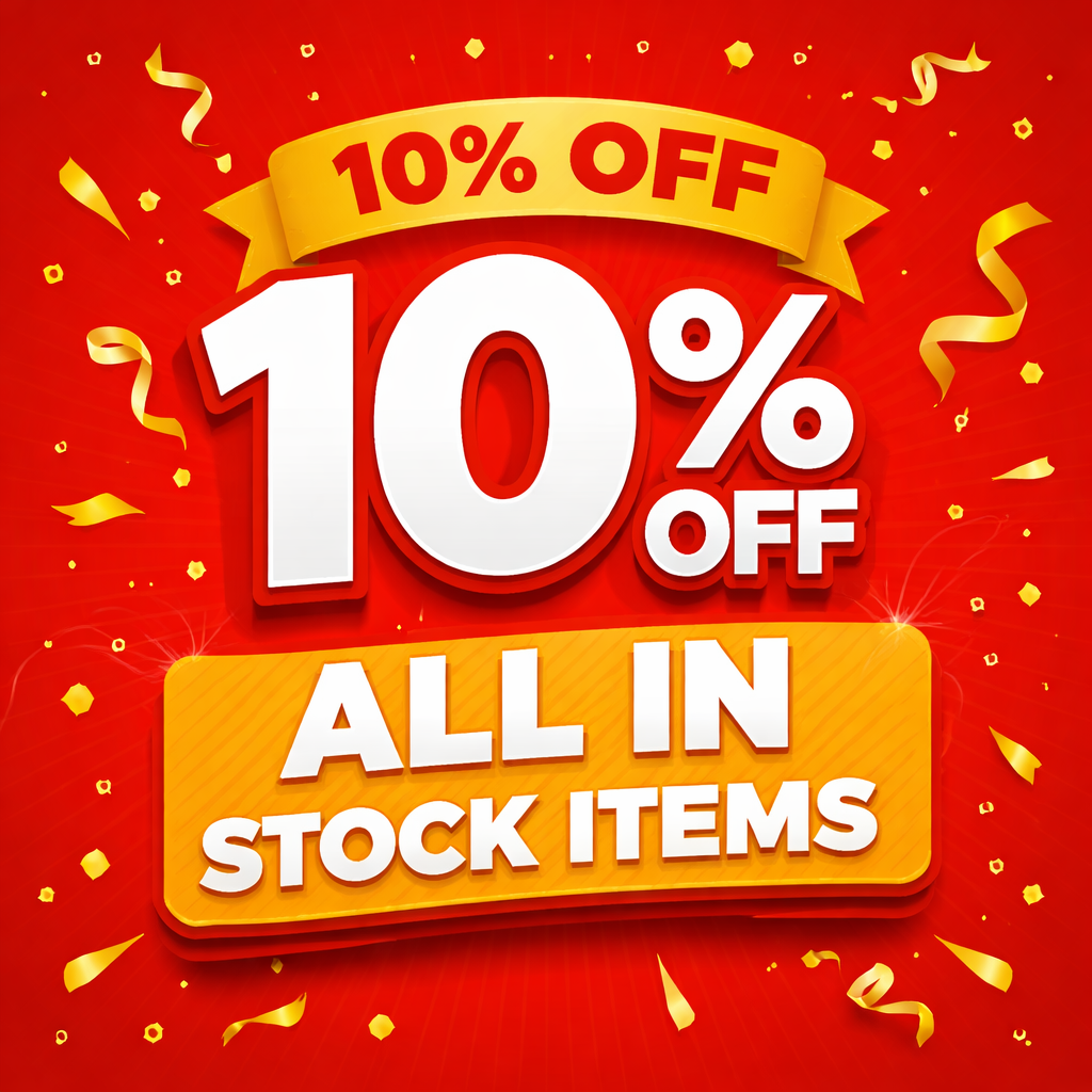 10% off all IN STOCK items – Spencer Deals