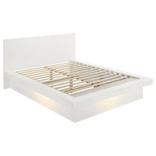 Load image into Gallery viewer, Jessica 5-piece Queen LED Bedroom Set Snow White