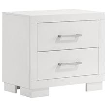 Load image into Gallery viewer, Jessica 5-piece Queen LED Bedroom Set Snow White