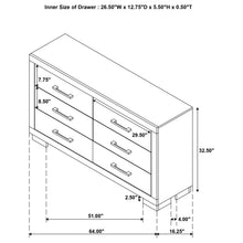 Load image into Gallery viewer, Jessica 5-piece Queen LED Bedroom Set Snow White