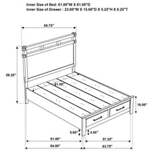 Load image into Gallery viewer, Brantford 5-piece Queen Bedroom Set Coastal White