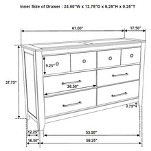 Load image into Gallery viewer, Brantford 5-piece Queen Bedroom Set Coastal White