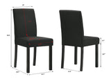 Load image into Gallery viewer, Resia Black Dining Set