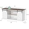 Load image into Gallery viewer, YESHOMY TV Stand Set with a Farmhouse Style Coffee Table,for Living Room,with Big Capacity, White