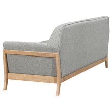 Load image into Gallery viewer, COASTER Vaughn Fabric Upholstered Flared Arm Sofa Grey