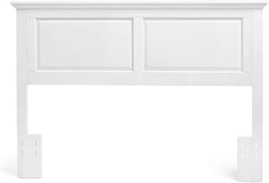 FULL/QUEEN Solid Wood (Arcacia) Headboard (Gloss White)