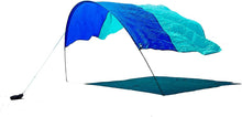 Load image into Gallery viewer, Shibumi Shade (Previous Generation) - World's Best Beach Shade. The Original Wind Powered® Beach Shade. Lightweight, Easy to Set up and Great for Groups up to 8 People