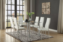 Load image into Gallery viewer, Florian White Dining Set