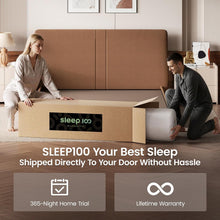 Load image into Gallery viewer, KING SLEEP100 Mattress 12 Inch – Hybrid Mattresses for Back Pain, Extra Lumbar &amp; Shoulder Support, Fiberglass-Free &amp; No Odor (Copy)