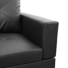 Load image into Gallery viewer, Glennia Faux Leather L-Shaped Sectional