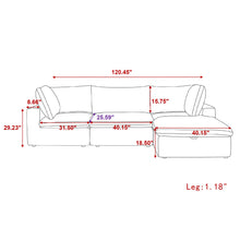 Load image into Gallery viewer, CUSTOM COLOUR Milan large configurable modular sofa