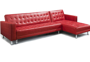 Hexed sleeper sectional sofa