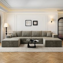 Load image into Gallery viewer, Simonsen Boneless 135.4"Cloud Modular Sectional Couch