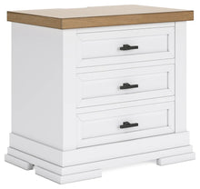 Load image into Gallery viewer, Ashbryn White/Natural Nightstand