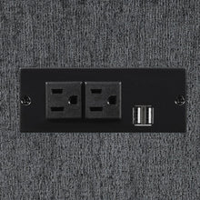 Load image into Gallery viewer, Bahrain Charcoal 6-Piece Upholstered Motion Sectional