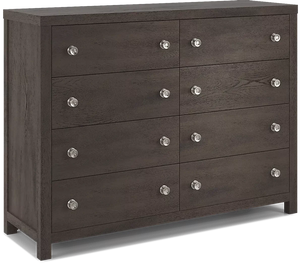 Barringer Place Merlot 5 Pc Panel Bedroom - Includes: Dresser • Mirror • 3 Pc Queen Panel Bed • Nightstand (2)