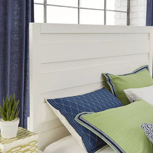 Load image into Gallery viewer, Barringer White Place 5 Pc Panel Bedroom - Includes: Dresser • Mirror • 3 Pc Queen Panel Bed • Nightstand (2) (3 colours)