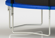 Load image into Gallery viewer, Blue Todo 12 foot Trampoline with Safety Enclosure