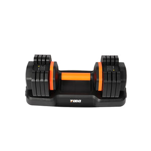 Pair of 55lbs adjustable dumbell