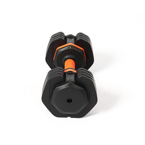 Pair of 55lbs adjustable dumbell
