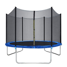 Load image into Gallery viewer, Blue Todo 12 foot Trampoline with Safety Enclosure