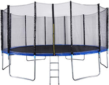 Load image into Gallery viewer, Blue Todo 12 foot Trampoline with Safety Enclosure