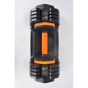 Pair of 55lbs adjustable dumbell