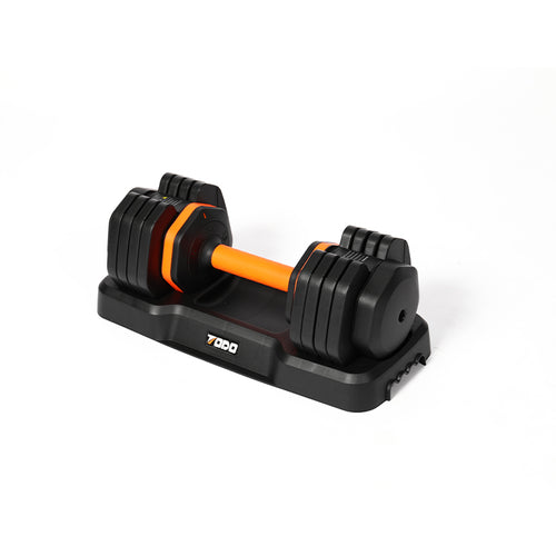 Pair of 55lbs adjustable dumbell