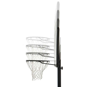 1269 Pro Court Height Adjustable Portable Basketball System, 44 Inch Backboard
