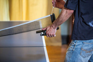 Advantage Competition-Ready Indoor Table Tennis Table with Excellent Playability, Easy Storage and 10-minute Assembly