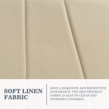 Load image into Gallery viewer, FULL Size Penn Upholstered Platform Bed Frame BEIGE