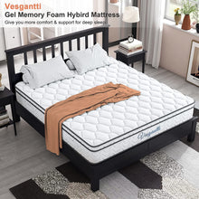 Load image into Gallery viewer, QUEEN Vesgantti 12 Inch MEDIUM Multilayer Hybrid Mattress