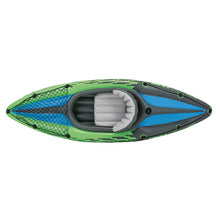 Load image into Gallery viewer, Challenger K1, 1-Person Inflatable Kayak Set with Aluminum Oars and High Output Air Pump