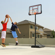 Load image into Gallery viewer, 1269 Pro Court Height Adjustable Portable Basketball System, 44 Inch Backboard