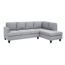 Load image into Gallery viewer, Ulma 95.2&quot; Wide Right Hand Facing Sofa &amp; Chaise (LIGHT GRAY)