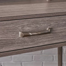 Load image into Gallery viewer, Celeste Mid Century Modern Wood Desk with Hutch and Bookcase Set