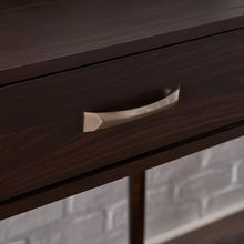 Load image into Gallery viewer, Celeste Mid Century Modern Wood Desk with Hutch and Bookcase Set