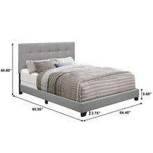 Load image into Gallery viewer, Clover Upholstered Low Profile Standard Bed