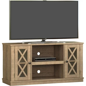 Piolt 48" TV Stand with Optional Fireplace
