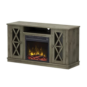 Piolt 48" TV Stand with Optional Fireplace