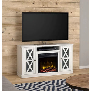 Piolt 48" TV Stand with Optional Fireplace
