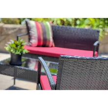 Load image into Gallery viewer, Caz 4 Piece Set with Cushions