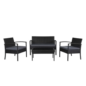 Caz 4 Piece Set with Cushions