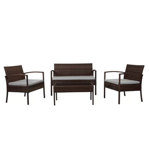 Caz 4 Piece Set with Cushions