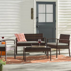 Caz 4 Piece Set with Cushions
