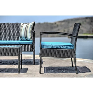 Caz 4 Piece Set with Cushions