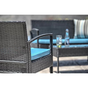 Caz 4 Piece Set with Cushions