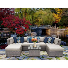 Load image into Gallery viewer, Valencia 7 Piece Sectional with Cushions