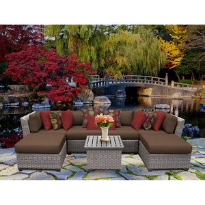 Valencia 7 Piece Sectional with Cushions