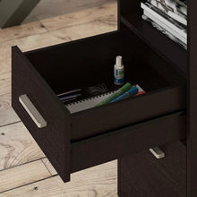 Load image into Gallery viewer, Crest Small Desk Bookcase and Pedestal Set